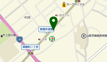 むろこし食堂の地図画像