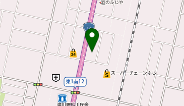 口福厨房の地図画像