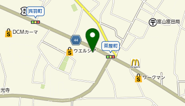 是・空 (富山呉羽店)の地図画像