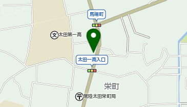 たかほし食堂の地図画像