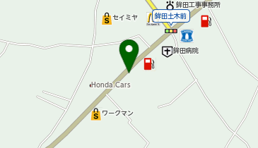 まるしん食堂の地図画像