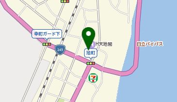 レストラン滄海の地図画像