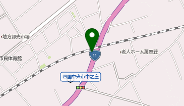 豚虎ラーメンの地図画像