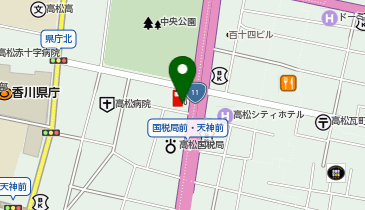 ドーミーイン (高松中央公園前)の地図画像