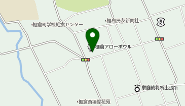 棚倉アローボウルの地図画像