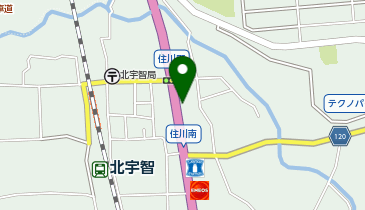 涌本食堂の地図画像