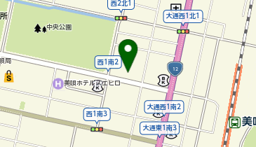 美栄庵の地図画像