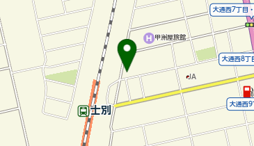 たぬきや食堂の地図画像