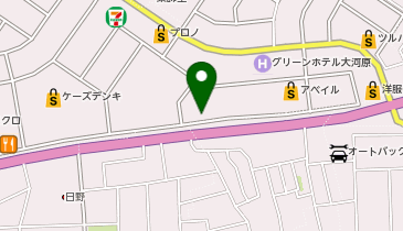 闘魂麺わこうの地図画像