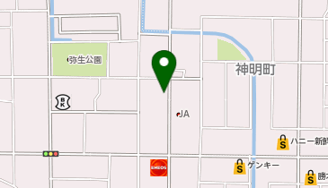 てんやラーメンの地図画像