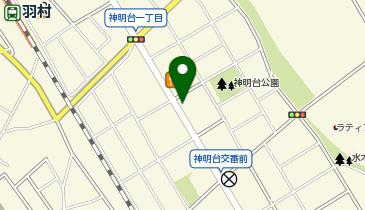 中華料理 美味香の地図画像