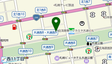 札幌ラーメンショー2023の地図画像