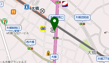 ラーメン橙の地図画像