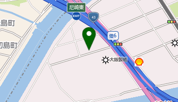 中華そば 麺の道 の地図画像