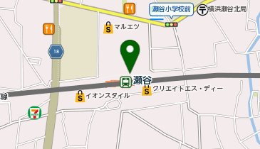 横浜家系ラーメン 壱角家 (瀬谷店)の地図画像