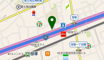 油そば てつの地図画像