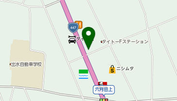 九州筑豊ラーメン 山小屋 (出水店)の地図画像