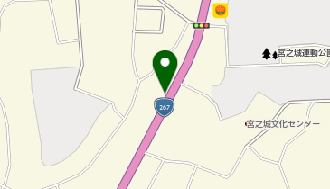 麺亭 笹家の地図画像