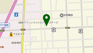 2ちゃん牛ラーメンの地図画像