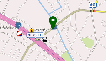 真夜中のラーメン屋の地図画像