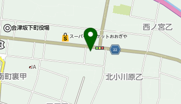 丸富食堂の地図画像