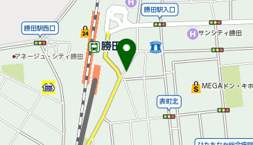 鍋と麺の地図画像