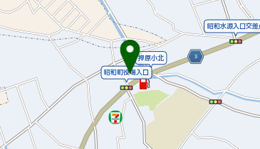中華食堂 かかしの地図画像