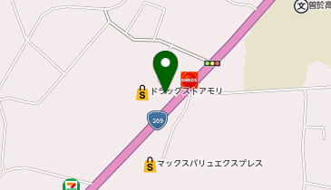 麺屋ひろの地図画像