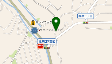 かかん (梶原店)の地図画像