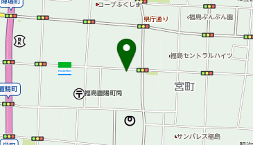 自家製麺くをんの地図画像