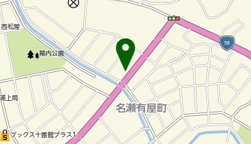 屋台村十八番の地図画像