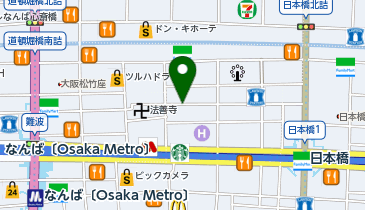 ラーメン 東雲亭 (千日前店)の地図画像