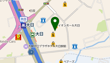 リンガーハット (イオンモール大日店)の地図画像