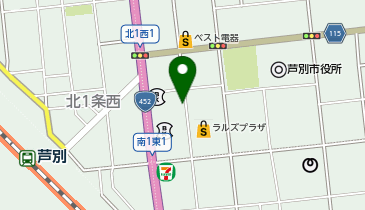 そば処 だるま家の地図画像