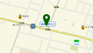 むぎ笑やの地図画像