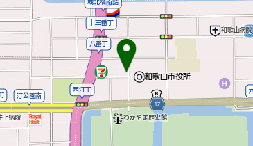 ら-めん幕末 (和歌山城店)の地図画像