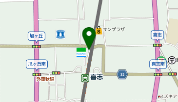 豚珍麺の地図画像