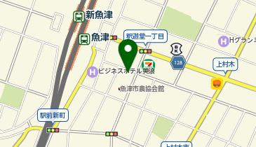 魚津マンテンホテル駅前の地図画像