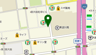 中国料理 ファンファンの地図画像