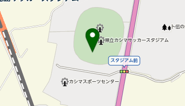 ヤタガワ売てん (ホームゴール裏25番売店)の地図画像