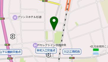 東麺照 一寛の地図画像