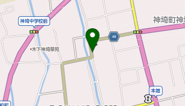 中華料理 京華園の地図画像