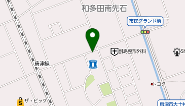 天々飯店の地図画像