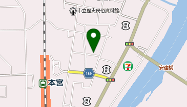 ネーブルシティもとみやオーブの地図画像