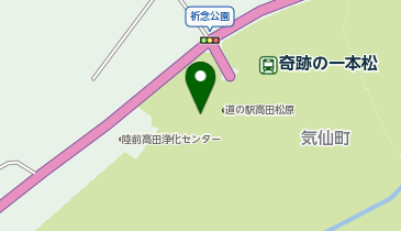 広田湾漁協 まつばら食堂の地図画像