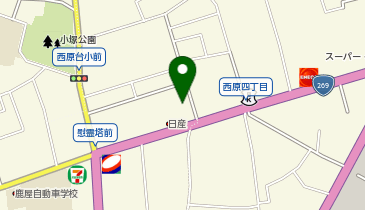 京王ラーメンの地図画像