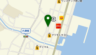 ラーメン来来の地図画像