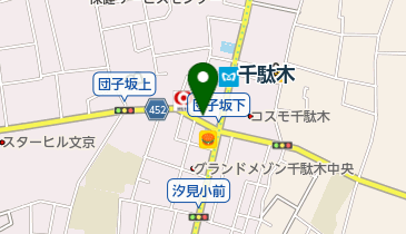 大島ラーメン (千駄木店)の地図画像