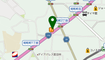 富田林 わっしょいの地図画像