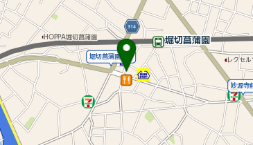 独一処餃子 (堀切店)の地図画像